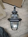 Quoizel NY8316K Newbury Light Outdoor Wall Lantern, Mystic Black.. Fixed Price $89.90.