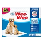 Four Paws Wee-wee Superior Performance Unscented Pee Pads 22" X 23", White. Fixed Price $85.31.