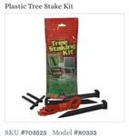 Master Mark Plastics Tree Staking Kit. Fixed Price $7.85.