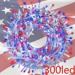 Waterproof Led Us Colours String Lights Outdoor & Indoor 4TH July Decor. Fixed Price $24.99.