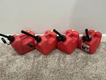 (1) Gallon Blitz Vented Red Gas Can Pre Ban Flex Nozzle Model 11802 Usa Clean. Fixed Price $29.99.