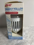 Pic Insect Killer Dual Purpose Bug Zapper Led Light Standard Base E26, New. Fixed Price $7.64.