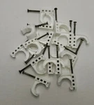 17 Orbit Pvc 1/2" Hanging Clamps # 10111. Fixed Price $17.99.
