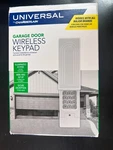 Chamberlain Universal Garage Door Wireless Keypad KLIK2U-P2 3419/OB. Fixed Price $16.99.
