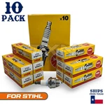 10 Pack Ngk Spark Plug - For Stihl Trimmer Cutter Hs 75. Fixed Price $46.77.
