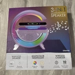Simply Tech 3-IN-1 Multifunction Speaker Bluetooth Wireless Charger Nightlight. Fixed Price $26.98.