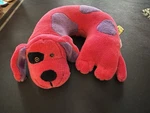 Critter Piller Pink Dog Puppy Travel Neck Pillow Kids Plush Buddy /purple. Fixed Price $9.50.