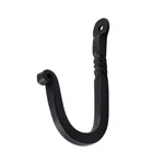 Renovators Supply Bathroom Hooks 3.5 In Black Wrought Iron Wall Mount. Fixed Price $15.99.