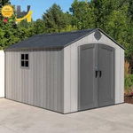 Lifetime Resin Outdoor 8' X 12.5' Storage Shed Free Shipping Usa. Fixed Price $2413.99.
