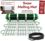 Warmlyyours 2X10 Ft. Electric Ice And Snow Melting Mat 240V 1000 Watts - Embedde. Fixed Price $275.31.