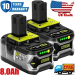 For Ryobi 18VOLT Cordless Drill Power Tool P108 One Plus Lithium Battery/charger. Fixed Price $51.29.