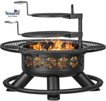 47 Inch Outdoor With 2 Grills, Extra Large Bbq Firepits For Outside, Me. Fixed Price $430.57.