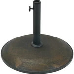 Outdoor Expressions 17 In. Round Bronze Concrete Umbrella Base SL-USC-01A. Fixed Price $41.44.