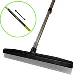 Carpet Rake Groomer Telescopic Adjustable Handle Hair Artificial Turf Brush. Fixed Price $57.95.