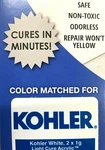 Kohler Bathtub Repair Kit Sink Porcelain Chip White. Fixed Price $35.95.