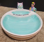 Maxine By J. Wagner No Double Dipping Large Pool Themed Chip & Bowl Hallmark. Fixed Price $49.50.