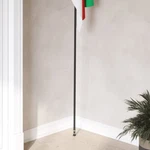 Heavy Duty Cast Brass Flag Pole Bracket Holder Chrome Renovator's Supply. Fixed Price $32.99.