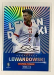 2024 Uefa Euro Germany Card #E06 MGK6 Robert Lewandowski Foil - Printed Auto. Fixed Price $14.99.
