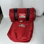 Vtg Marlboro Unlimited Red Sleeping Bag 88848 Camping Outdoors Backpacking. Fixed Price $29.95.