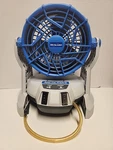 Arctic Cove MBF0181 18V Bucket Top Misting Fan With Hose & Adapter Tested. Fixed Price $44.99.