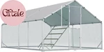 Large Chicken Coop,metal Run For Yard With Feeding Door,walk-in. Fixed Price $254.84.