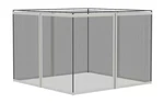 Outsunny 10X10 Gazebo Replacement Netting Screen Mesh Sidewalls 4 Panels. Fixed Price $39.99.