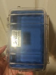 Pelican 1040 Micro Case Series - Clear With Blue Liner. Fixed Price $24.99.