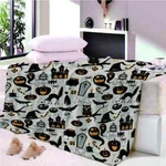 Black Tadpole Fire Lantern Sky 3D Warm Plush Fleece Blanket Picnic Sofa Couch. Fixed Price $62.28.