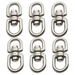 304 Steel Swivel Ring Double Ended Hooks Connector For Hanging Hammocks. Fixed Price $16.18.