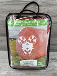 Country Canvas Christmas Candy Cane Holiday Bale Round Roll Cover Ranch & Farm. Fixed Price $34.99.