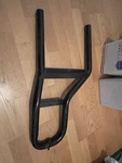 John Deere LT155 38" Deck Grass Bagger Mounting Bracket Frame AM124653 7 Bushel. Fixed Price $99.00.