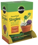 Miracle Gro Pour & Feed Oz. Singles Liquid Plant Food - Pack Of 24. Fixed Price $20.00.