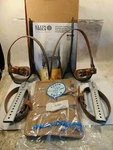 Klein Tools Tree Climbers Set 2-3/4" Gaffs Climbing Spikes With Pads. Fixed Price $249.99.