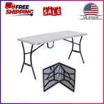 Lifetime 5-FOOT Fold-in-half Portable Indoor/outdoor Utility For. Fixed Price $57.95.