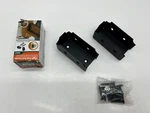 Box Of Ozco Building Products Laredo Sunset 2X4 Top Rail Saddle 56641 Black. Fixed Price $17.99.