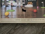 New Studio Mercantile Mini Golf Set 9-FLAG Putting Game. Fixed Price $24.99.