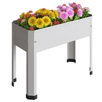 Raised Planter Boxes Garden Bed With Legs, Elevated. Fixed Price $35.99.