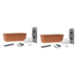 Novelty (#80655) Earthbox Junior Garden Kit, Natural, Terra Cotta (pack Of 2). Fixed Price $61.58.