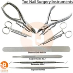 Professional Podiatry Toe Nail Surgery Instruments Ingrown Removal Tools. Fixed Price $8.49.