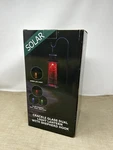 Compass Home Solar Powered Crackle Glass Multicolor Lighthouse Shepherd's Hook. Fixed Price $39.99.