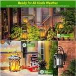 Elegant Flickering Flame Solar Lights - Set Of 4. Fixed Price $67.19.