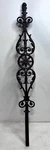 Cast Iron Garden Stake Fleur-de-lis W/ Compass Rose Black Metal Yard Decor 32. Fixed Price $99.98.