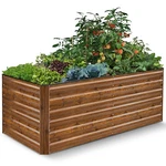 6X3X2FT Galvanized Raised Garden Bed Kit Planter Box Flower Vegetable New. Fixed Price $86.99.