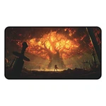 Fiery World Tree Desk Mat Fantasy Battle Landscape Gaming Mouse Pad. Fixed Price $26.00.