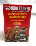 King Kooker Deep Fried Turkey Seasoning Pack With Marinade Injector, 96348. Fixed Price $31.96.