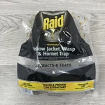 Raid Disposable Yellow Jacket, Wasp, & Hornet Bag Traps Single New. Fixed Price $9.97.