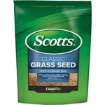 (6)-SCOTTS Classic 3 Lb. 1200 Sq. Ft. Coverage Sun & Shade Grass Seed. Fixed Price $167.12.