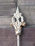 Cast Iron Metal Finial Plant Stake Garden Landscape Outdoor Yard Lawn Home Decor. Fixed Price $25.49.
