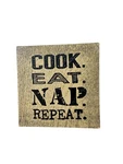 Fridge Fun Refrigerator Magnet Cook Nap Repeat. Fixed Price $6.95.