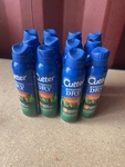 Lot Of 12: Cutter Backwoods Dry Insect Repellent Spray. 25% Deet. 4 Oz.. Fixed Price $69.88.